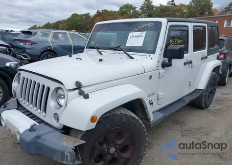 2016 Jeep Wrangler Unlimited Sahara из США, поврежденный, VIN 1C4BJWEG6GL162089